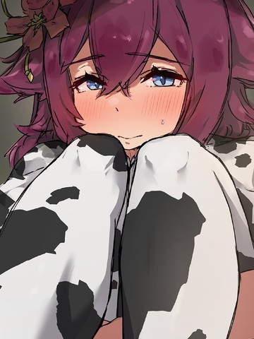 闪耀优犊乳业 赛马娘奶牛比基尼合同志